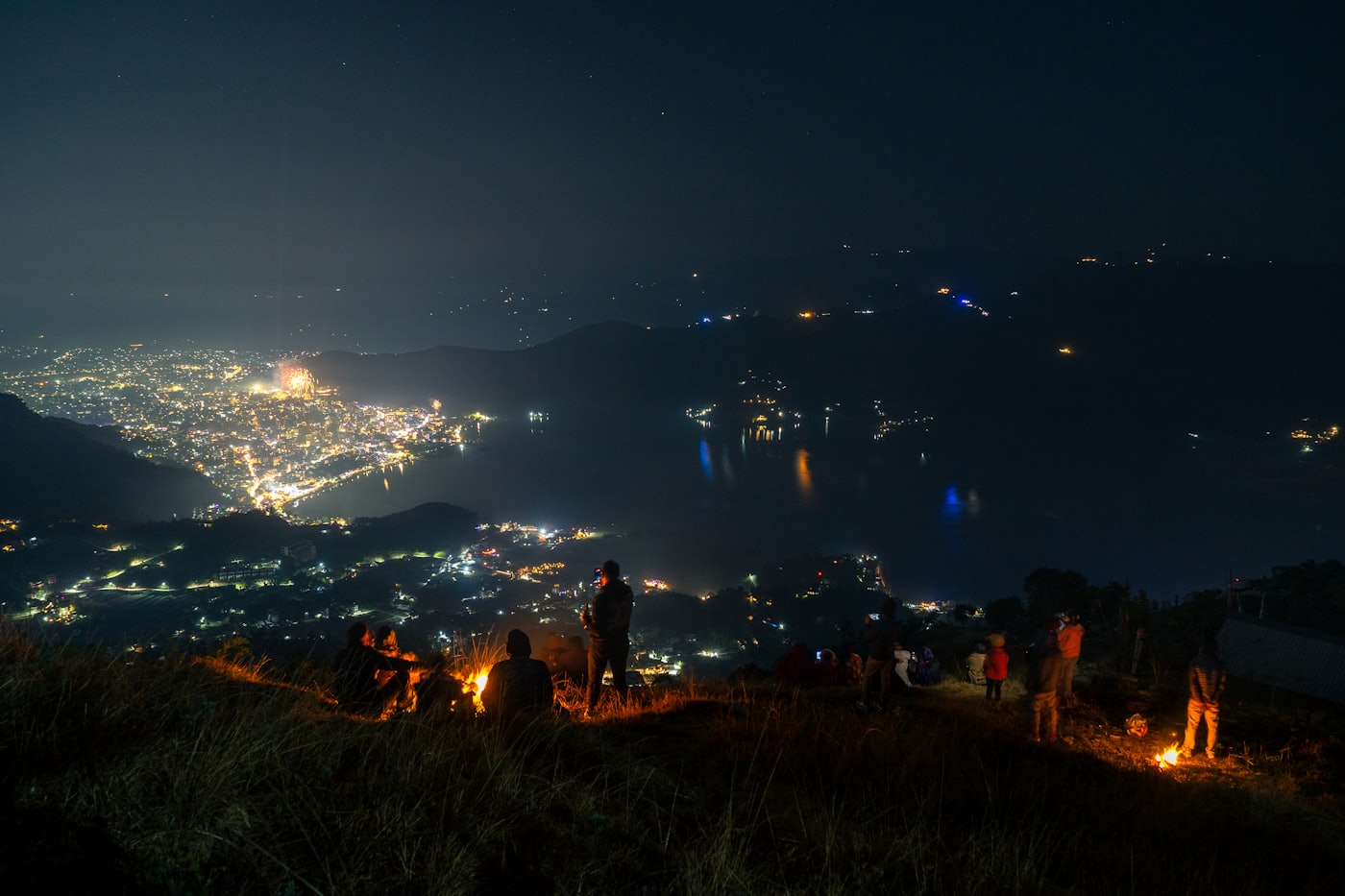 The night view from Mount Hakodate
